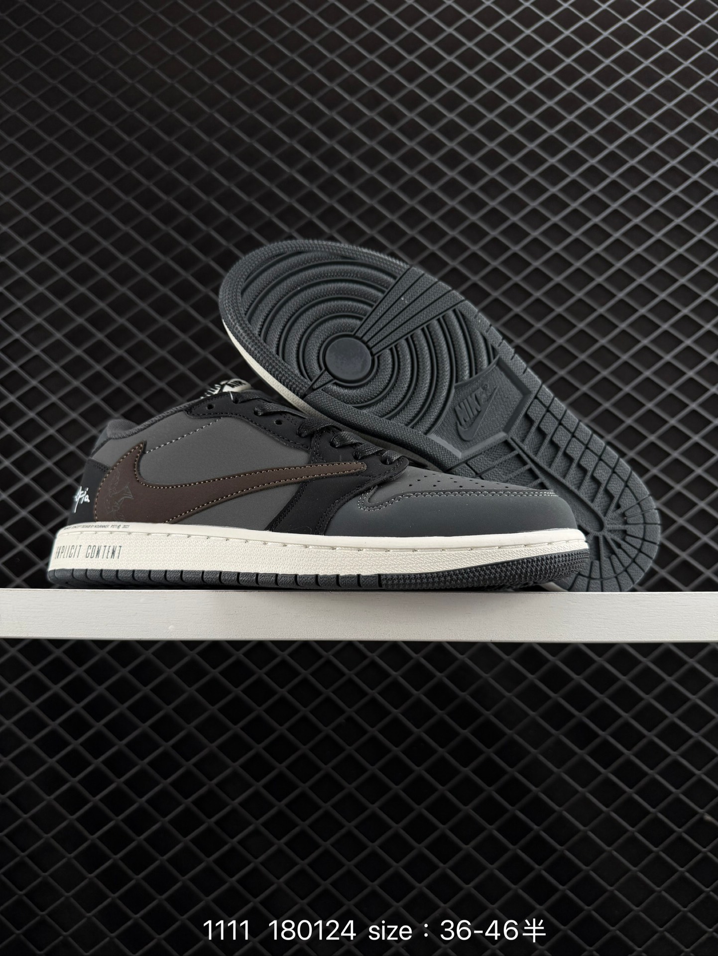 Travis Scott x Air Jordan 1 ” Reverse Mocha “